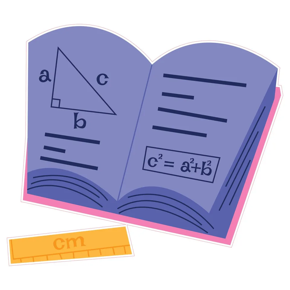 Sticker STEM, Matematică și Informatică - Matematică, set D9, 100 cm, sticker 8