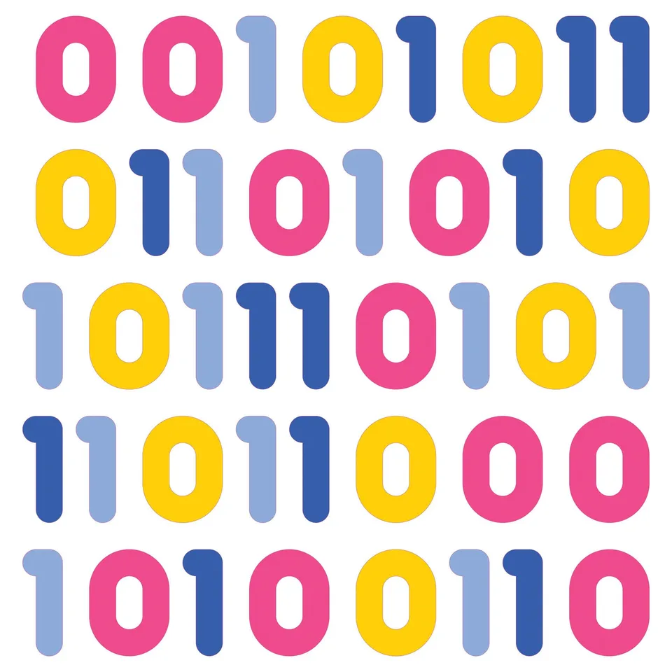 Sticker STEM, Matematică și Informatică - Informatică, set E2, 100 cm, sticker 4