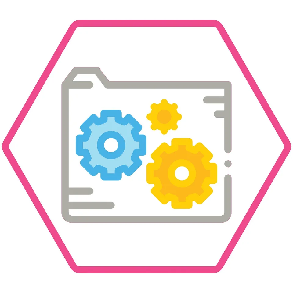 Sticker STEM, Matematică și Informatică – Informatică, set E2, 100 cm, sticker 8