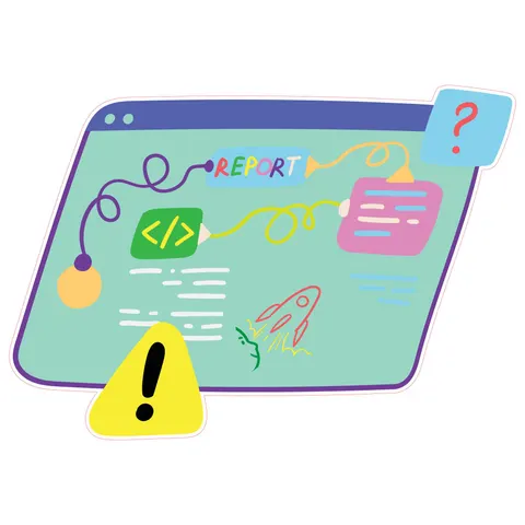 Sticker STEM, Matematică și Informatică - Informatică, set E8, 100 cm, sticker 10