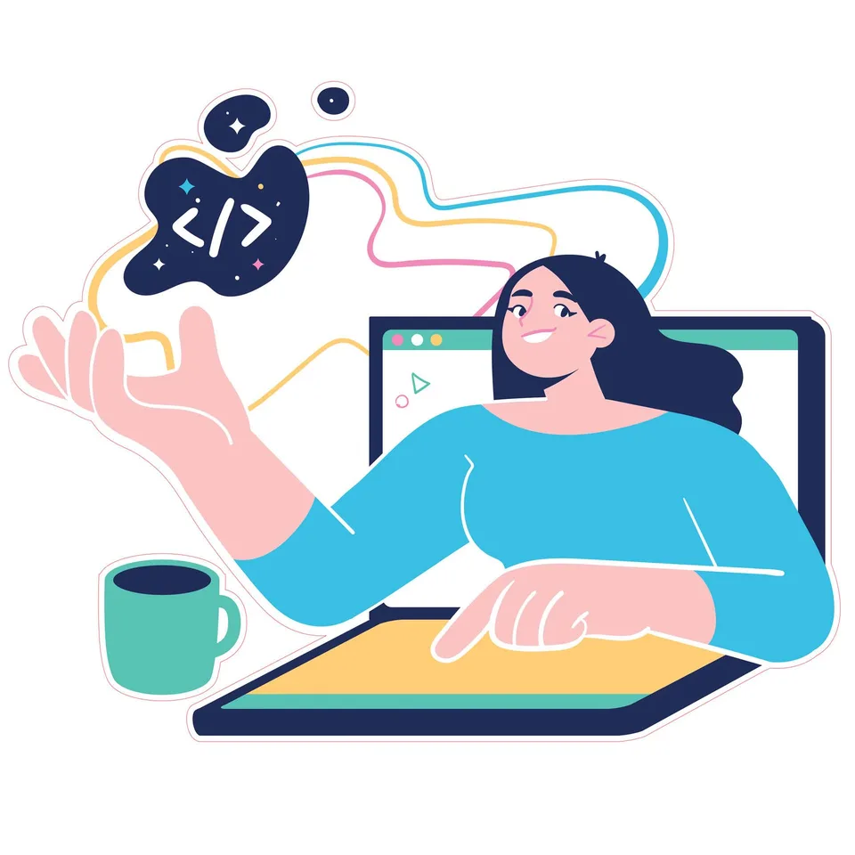 Sticker STEM, Matematică și Informatică – Informatică, set E9, 100 cm, sticker 2