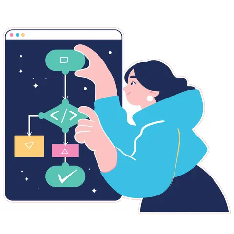 Sticker STEM, Matematică și Informatică - Informatică, Set E9, 100 cm, Sticker 3