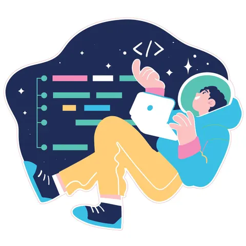 Sticker STEM, Matematică și Informatică - Informatică, set E9, 100 cm, sticker 4