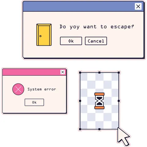 Sticker STEM, Matematică și Informatică - Informatică, Set E10, 100 cm, Sticker 9