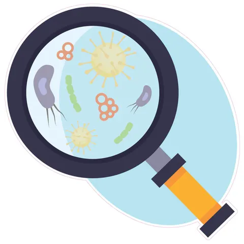 Sticker STEM, Științe ale Naturii - Biologie, set F1, 100 cm, sticker 3