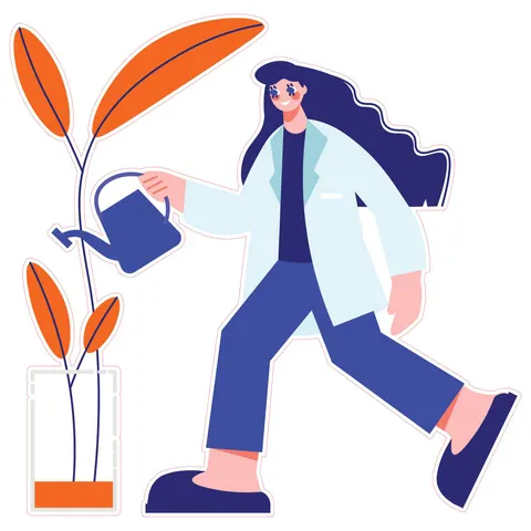 Autocolant STEM, Științe ale naturii - Biologie, set F9, 100 cm, autocolant 1