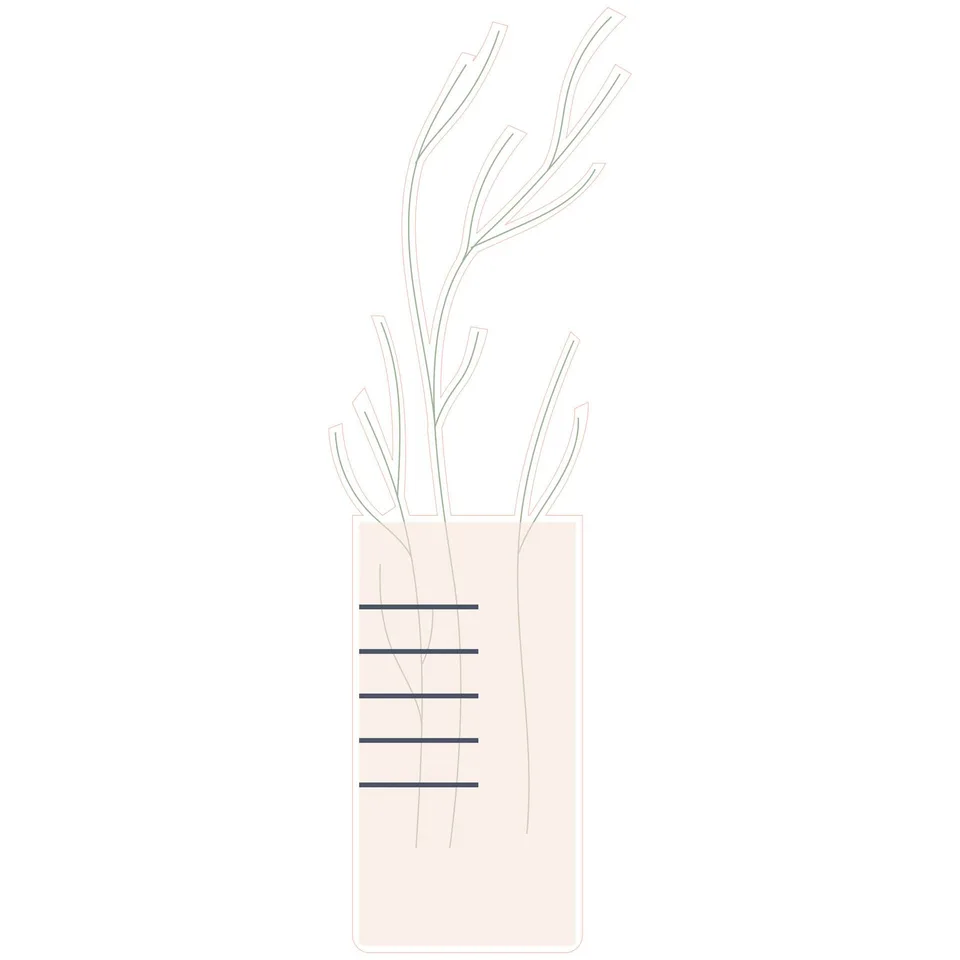 Autocolant STEM, Științe ale naturii - Biologie, set F10, 100 cm, autocolant 8