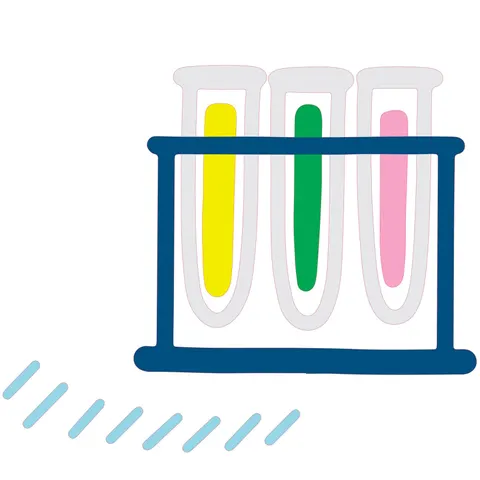 Sticker STEM, Științe ale naturii - Chimie, set H2, 100 cm, sticker 6