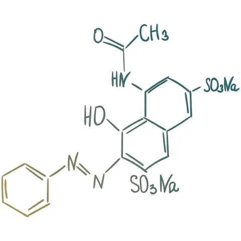 Sticker STEM, Științe ale naturii - Chimie, set H3, 100 cm, sticker 5