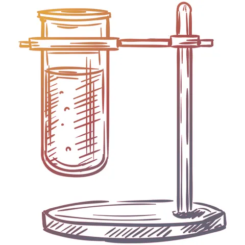 Sticker STEM, Științe ale naturii - Chimie, set H3, 100 cm, sticker 6