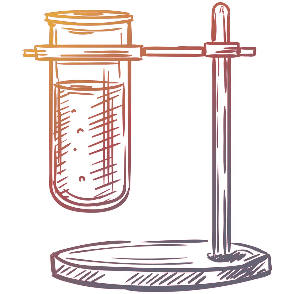 Sticker STEM, Științe ale naturii - Chimie, set H3, 100 cm, sticker 6