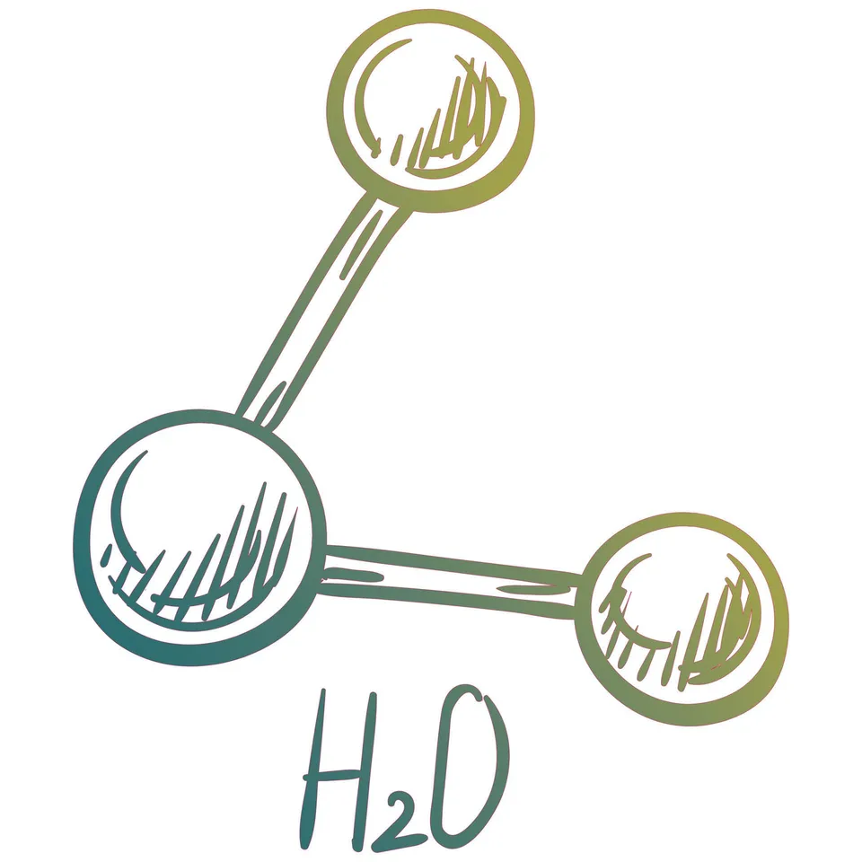 Sticker STEM, Științe ale naturii - Chimie, set H3, 100 cm, sticker 7