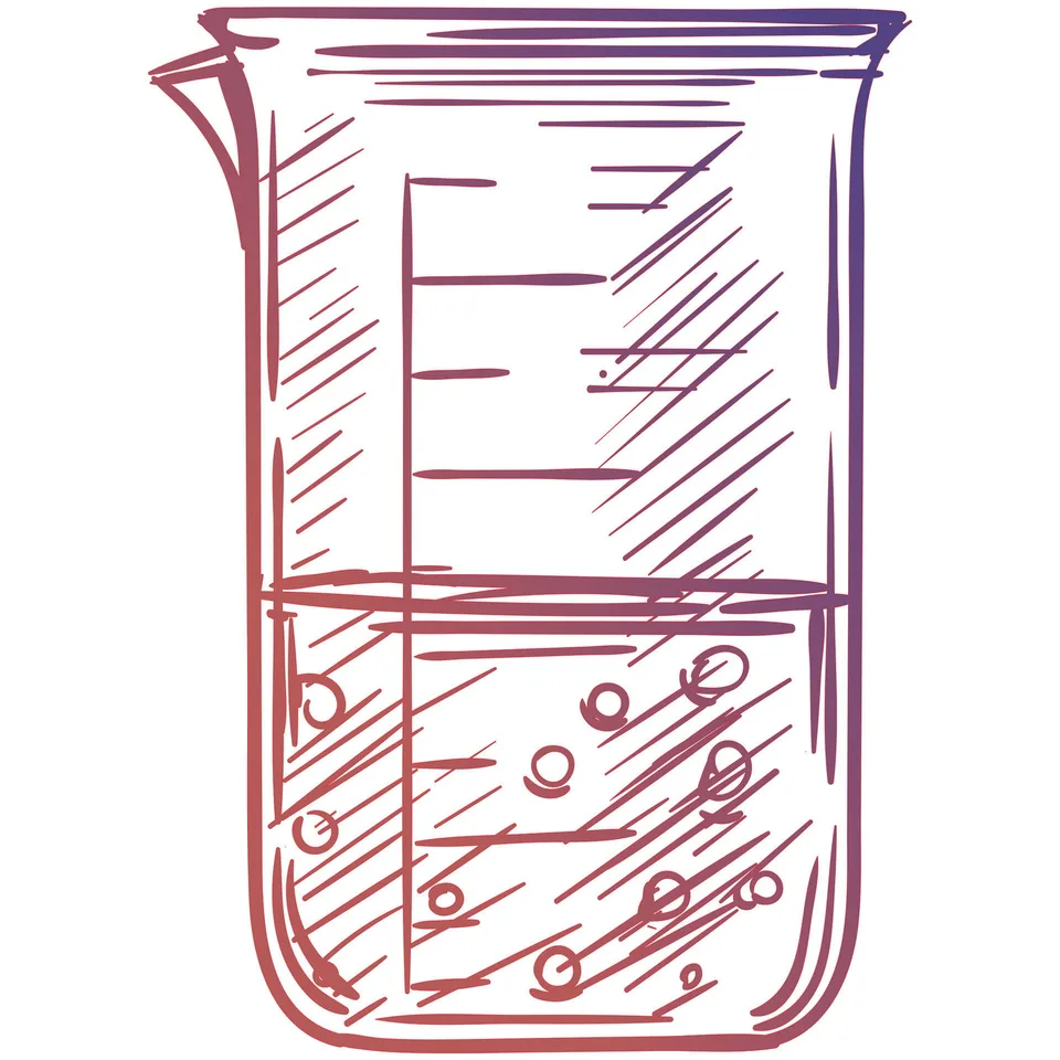 Sticker STEM, Științe ale naturii - Chimie, set H3, 100 cm, sticker 8