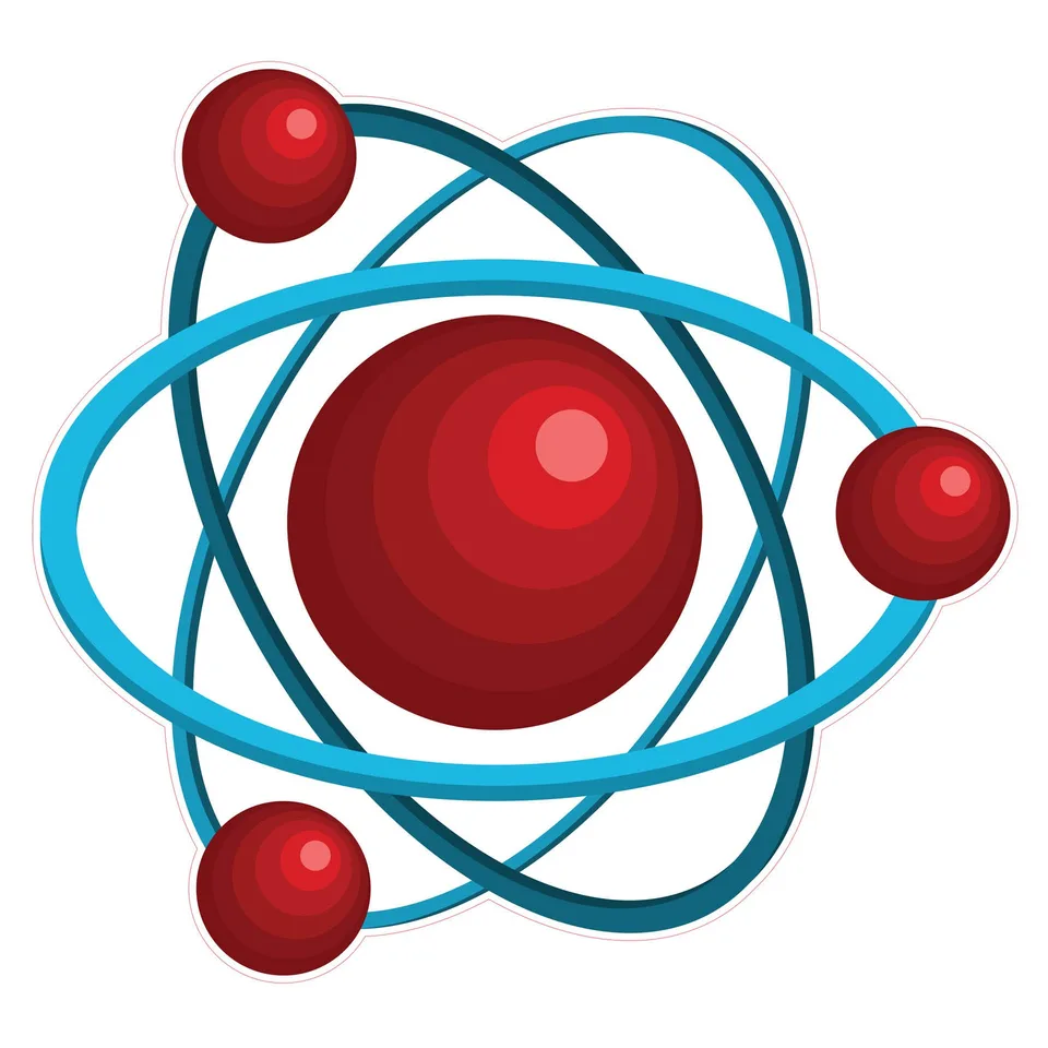 Sticker STEM, Științe ale naturii - Chimie, set H6, 100 cm, sticker 8