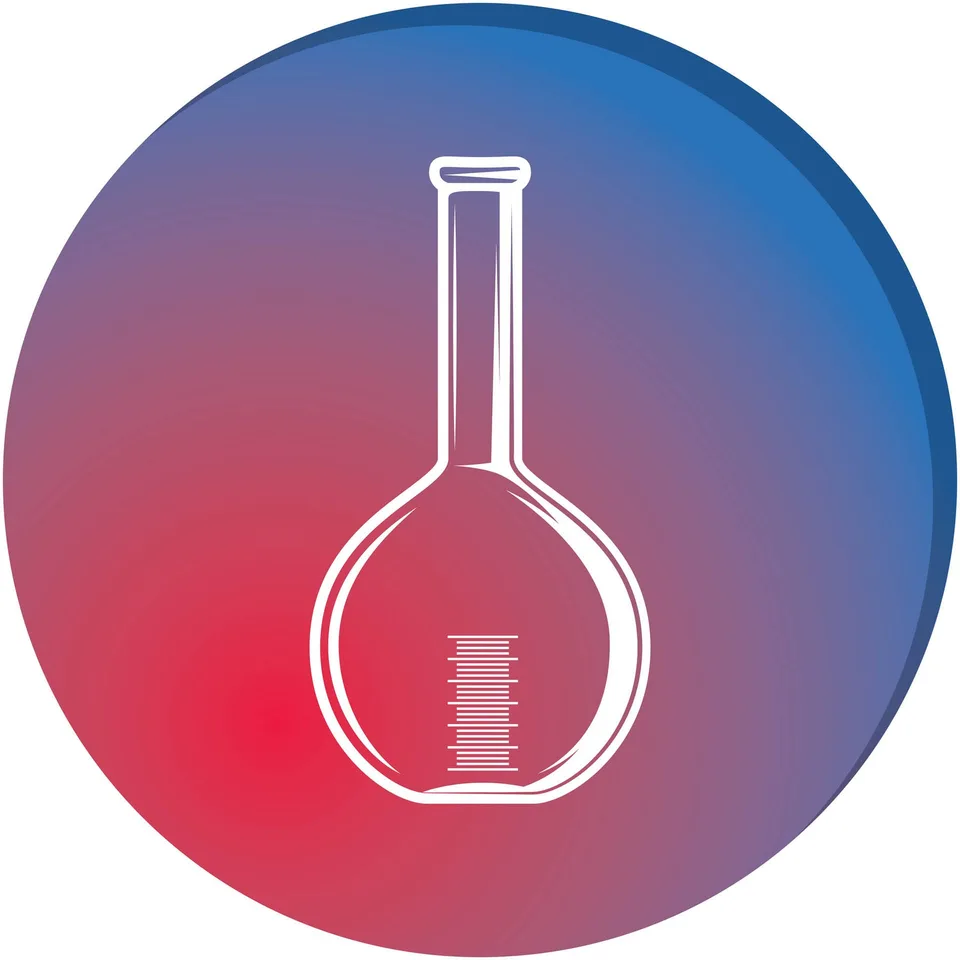 Sticker STEM, Științe ale naturii - Chimie, set H7, 100 cm, sticker 5