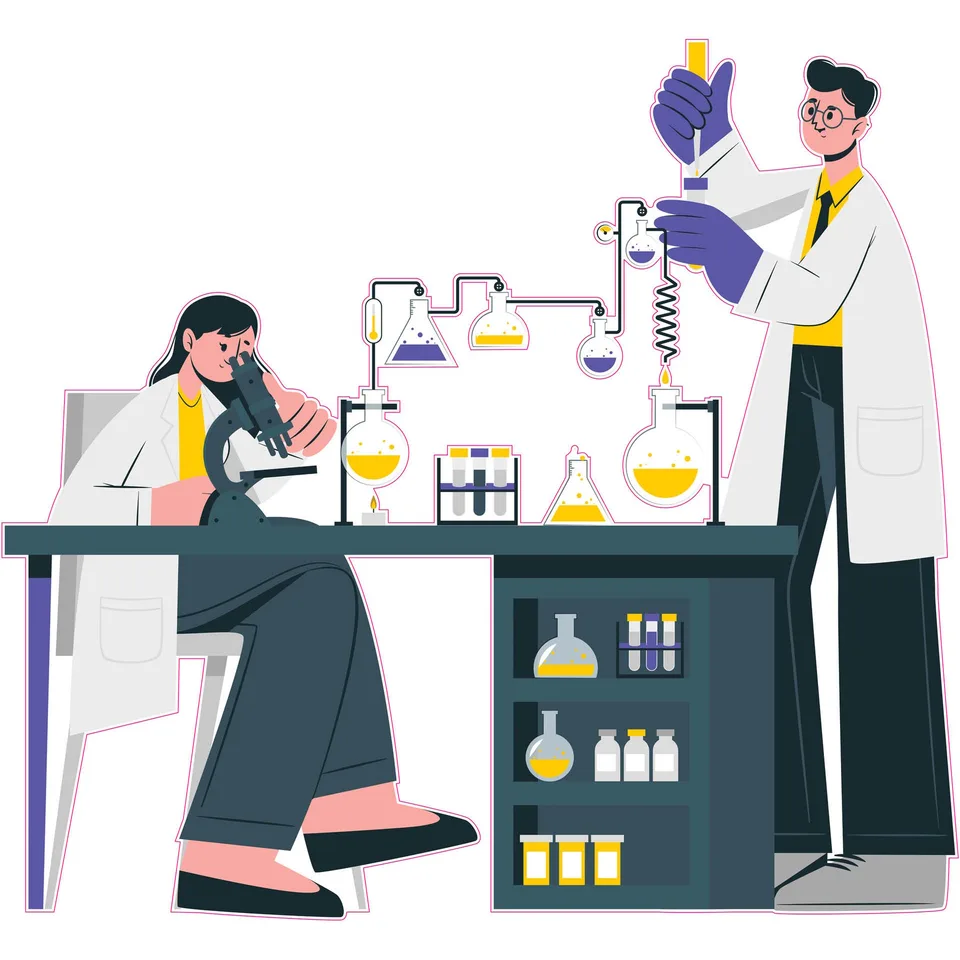 Sticker STEM, Științe ale naturii - Chimie, set H10, 100 cm, sticker 8