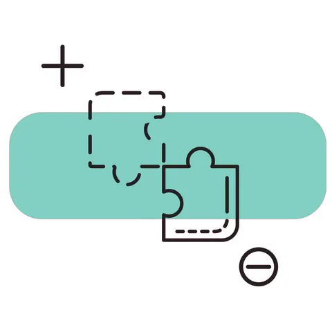 Sticker STEM, Robotică și Sisteme Ciber-Fizice, set I2, 100 cm, sticker 4