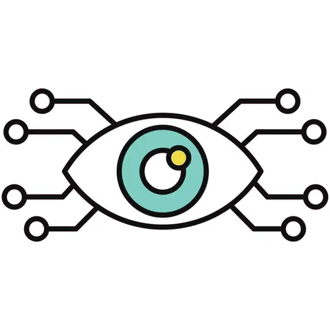 Sticker STEM, Robotică și Sisteme Ciber-Fizice, set I2, 100 cm, sticker 8