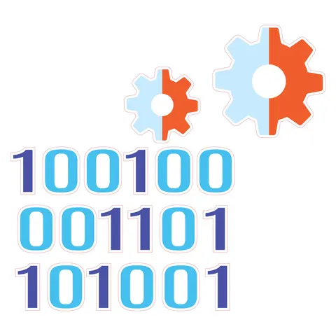 Sticker STEM, Robotică și sisteme ciber-fizice, set I5, 100 cm, sticker 9