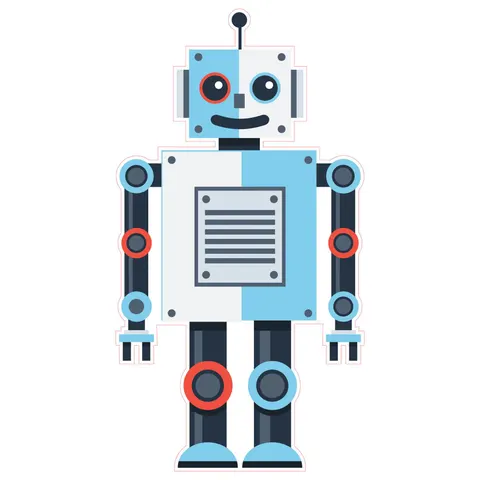 Sticker STEM, Robotică și sisteme ciber-fizice, set I6, 100 cm, sticker 4