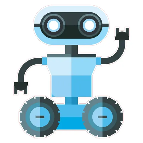 Sticker STEM, Robotică și sisteme ciber-fizice, set I7, 100 cm, sticker 1