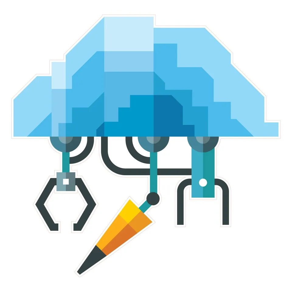 Sticker STEM, Robotică și sisteme ciber-fizice, set I7, 100 cm, sticker 2