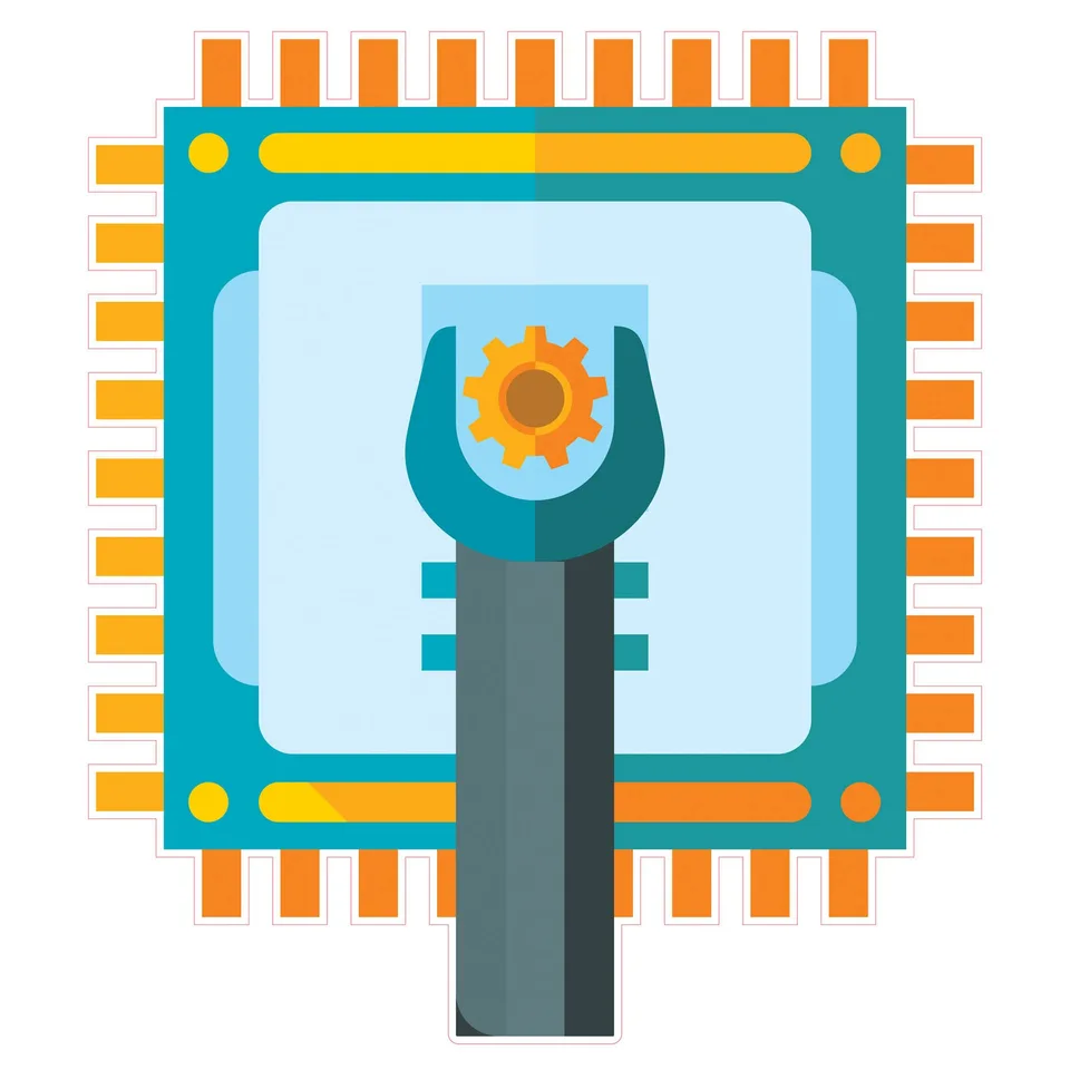 Sticker STEM, Robotică și sisteme ciber-fizice, set I7, 100 cm, sticker 3