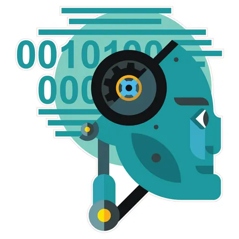 Sticker STEM, Robotică și sisteme ciber-fizice, set I7, 100 cm, sticker 6