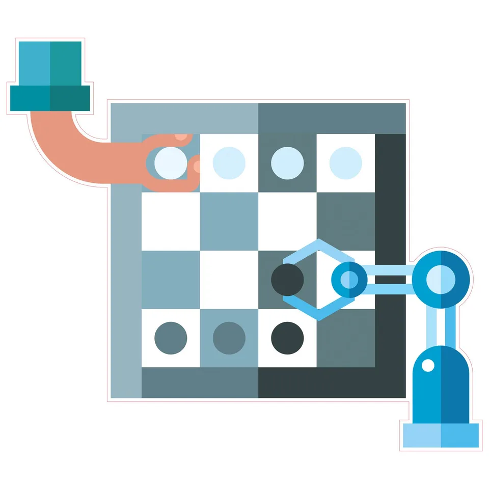 Sticker STEM, Robotică și sisteme ciber-fizice, set I7, 100 cm, sticker 9