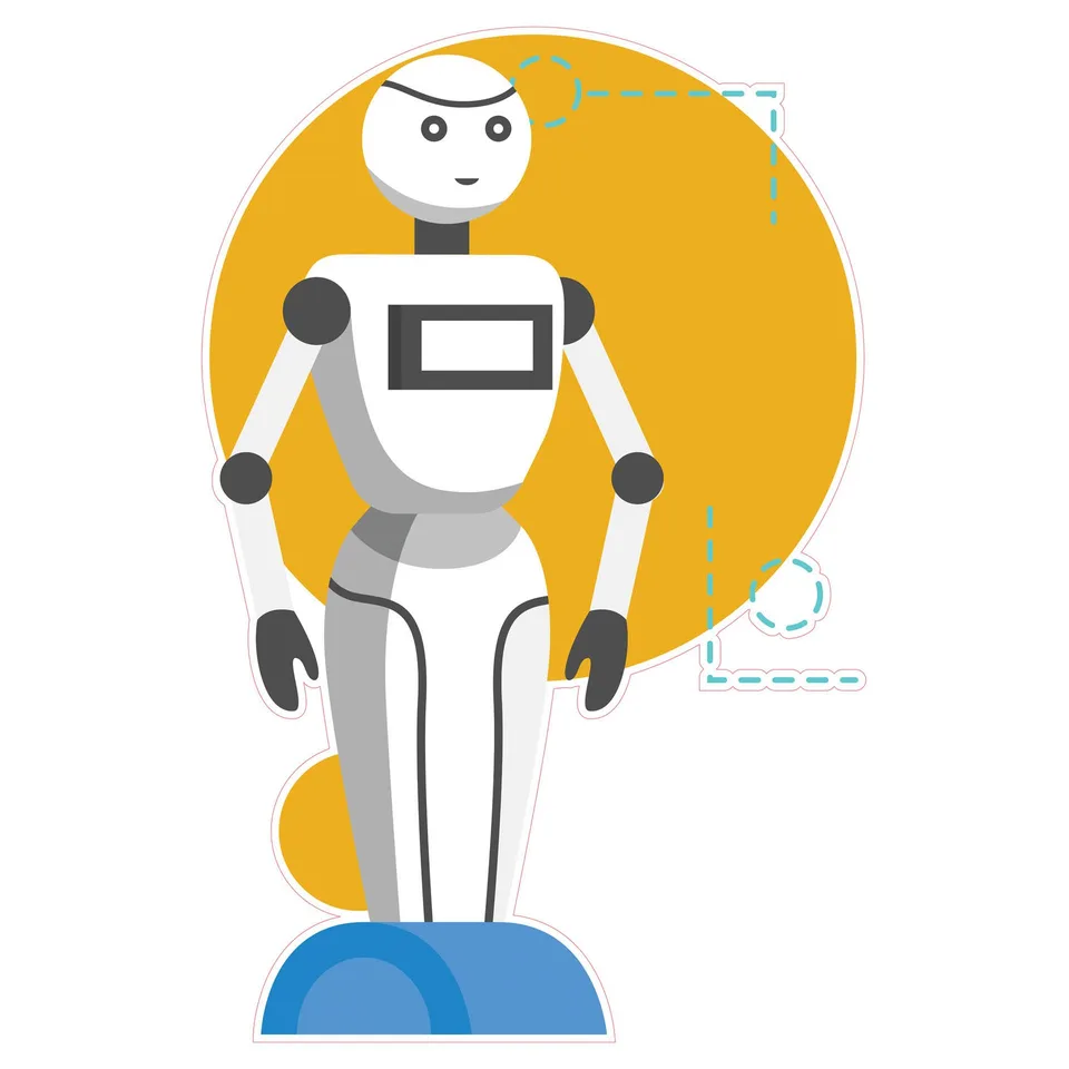 Sticker STEM, Robotică și sisteme ciber-fizice, set I8, 100 cm, sticker 1