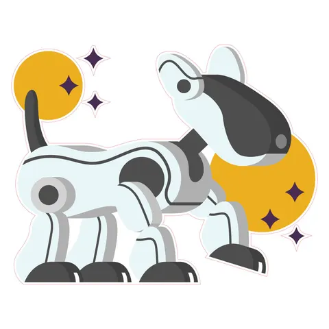 Sticker STEM, Robotică și sisteme ciber-fizice, set I8, 100 cm, sticker 2