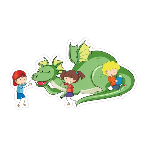 Sticker STEM, Pentru cei mici, set P10, 100 cm, sticker 1