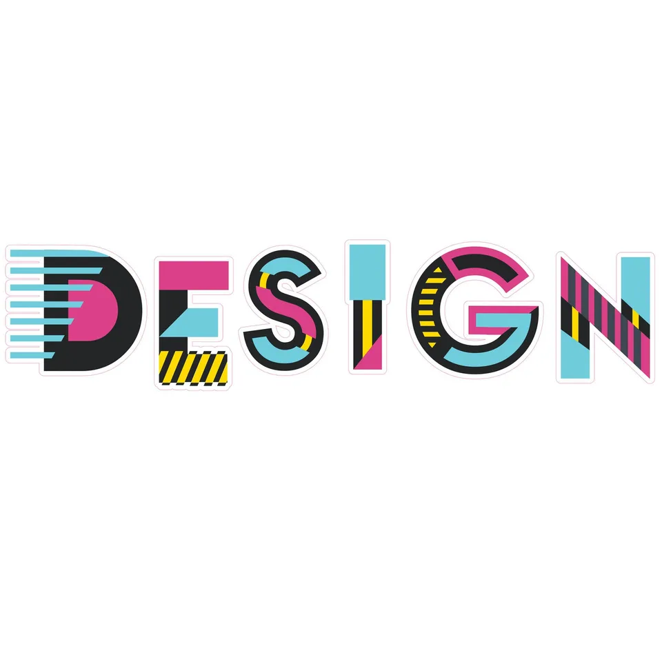 Sticker STEM, Design și prototipare 3D, set A1, 150 cm, sticker 7