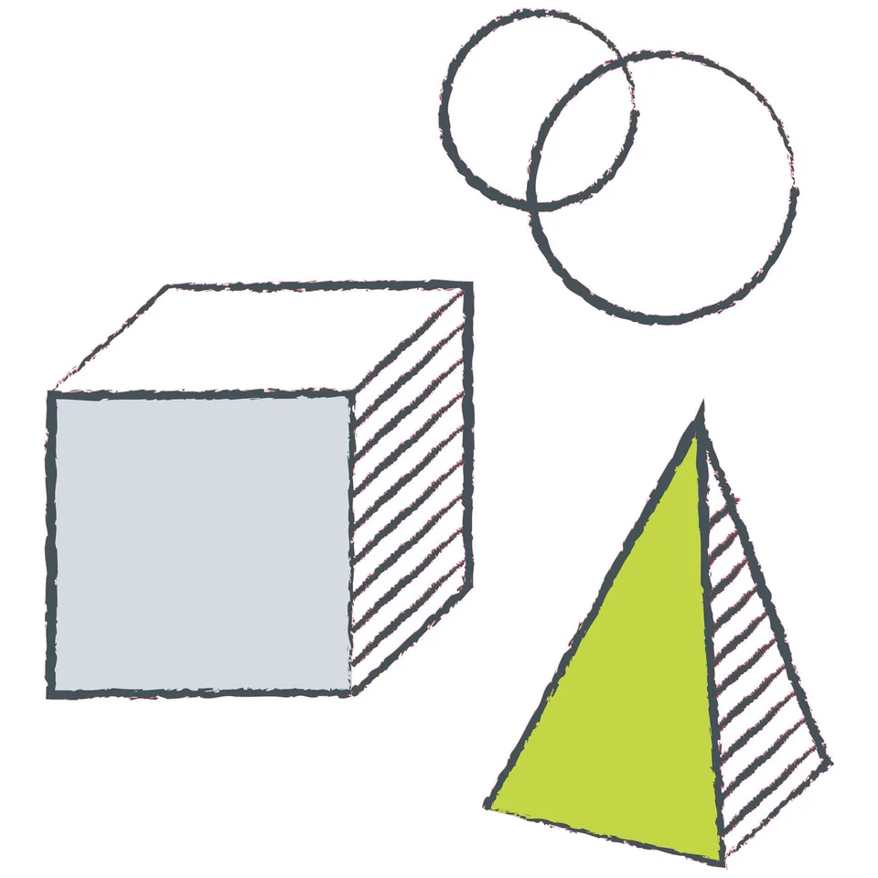 Sticker STEM, Design și prototipare 3D, set A3, 150 cm, sticker 4