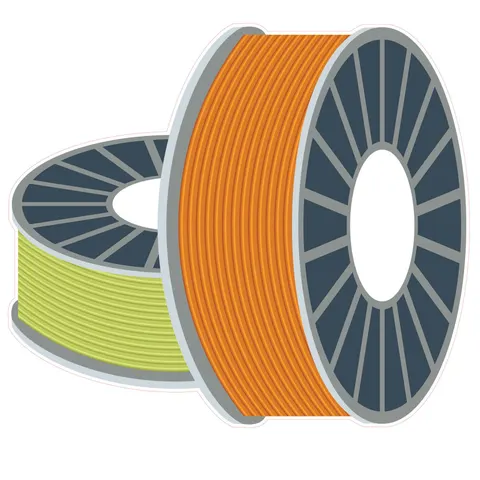 Sticker STEM, Design și prototipare 3D, set A7, 150 cm, sticker 5