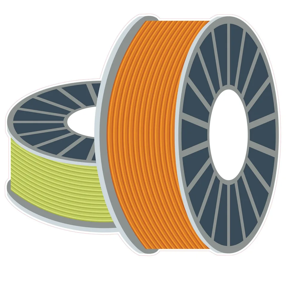 Sticker STEM, Design și prototipare 3D, set A7, 150 cm, sticker 5