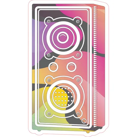 Sticker STEM, Sala de arte digitale, set B4, 150 cm, sticker 8