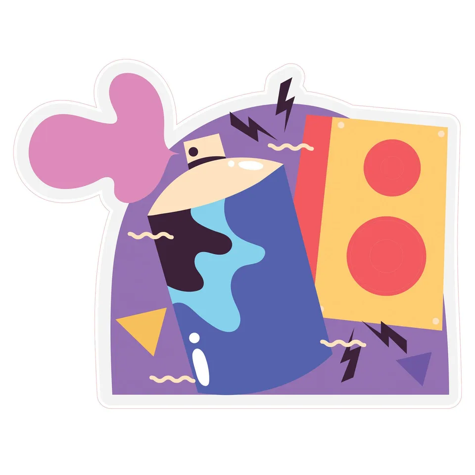 Sticker STEM, Sala de arte digitale, set B8, 150 cm, sticker 2