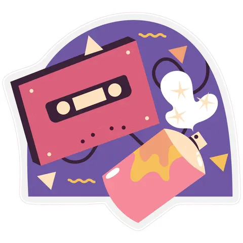 Sticker STEM, Sala de arte digitale, set B8, 150 cm, sticker 6