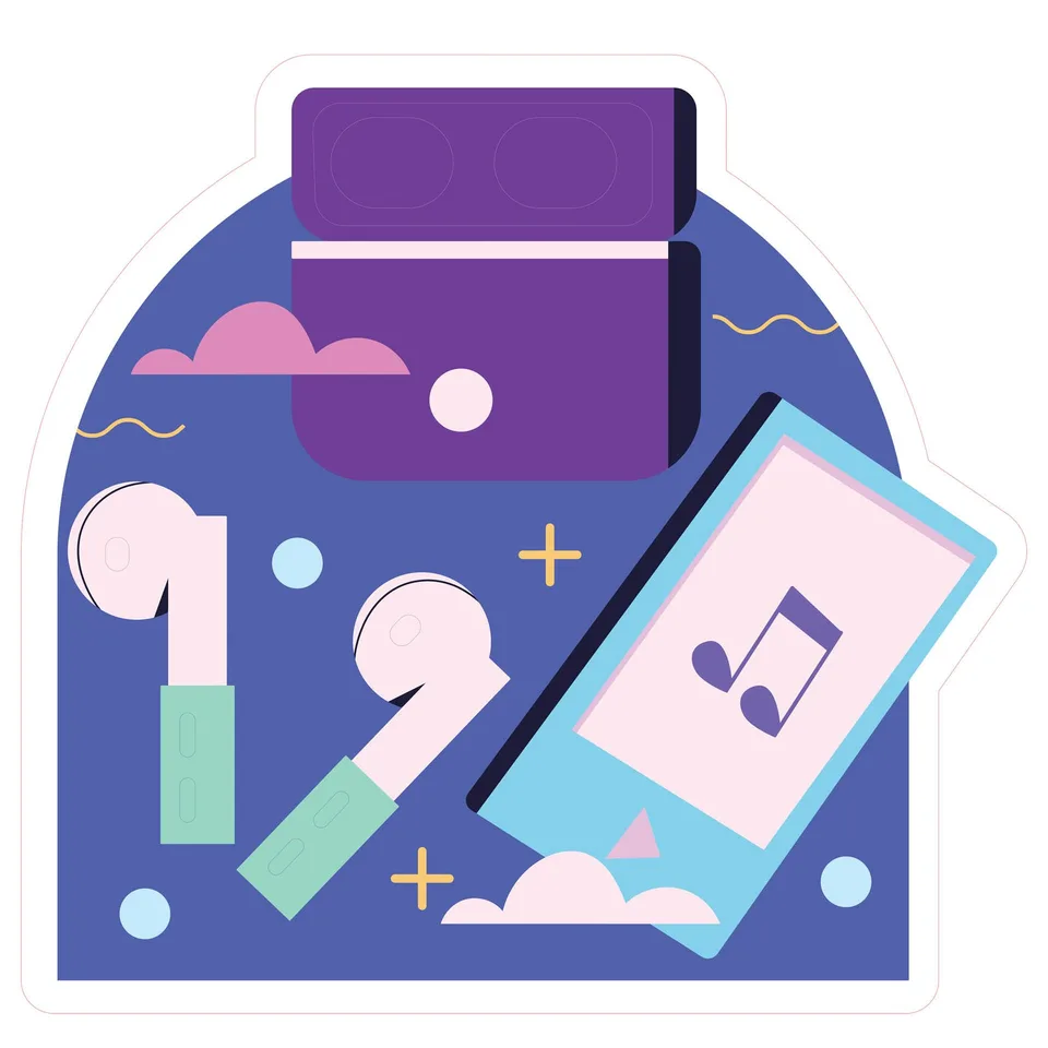 Sticker STEM, Sala de arte digitale, set B9, 150 cm, sticker 7