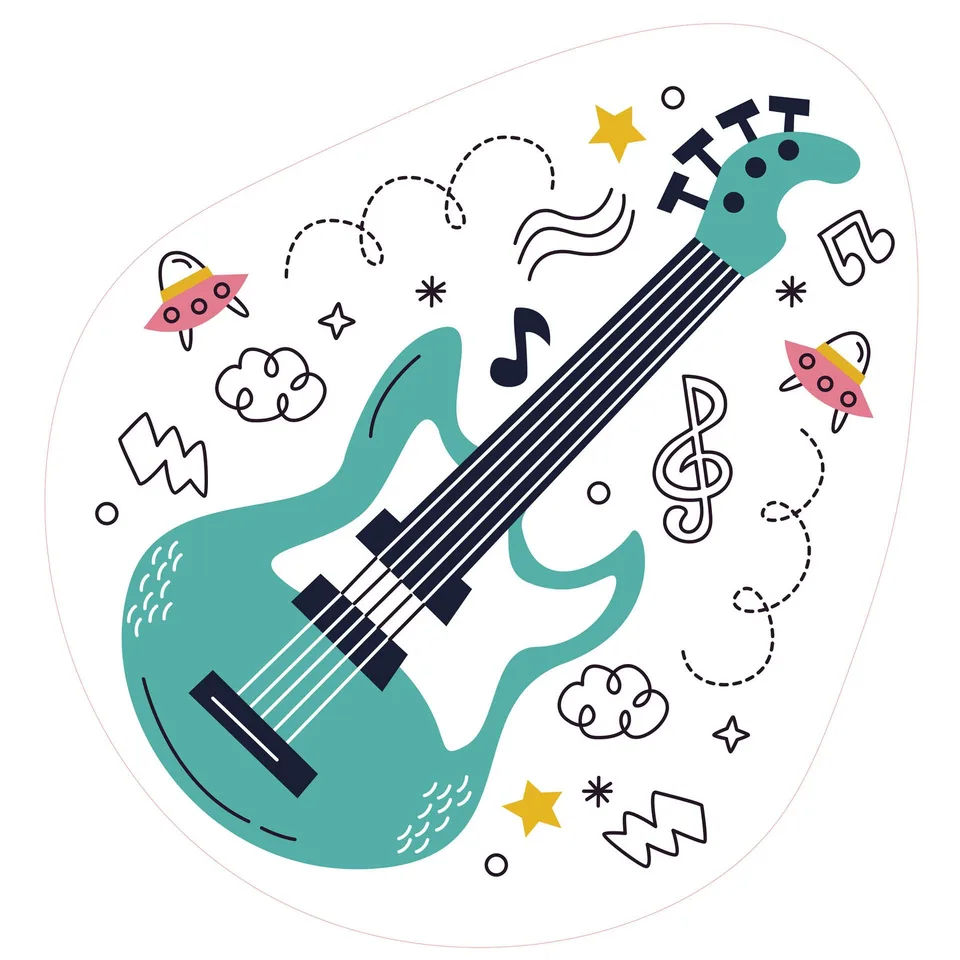Sticker STEM, Sala de arte digitale, set B10, 150 cm, sticker 4