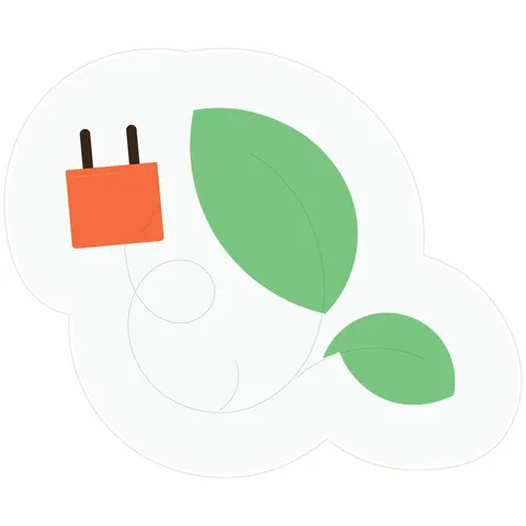 Sticker STEM, Tehnologii verzi și sustenabilitate, set C9, 150 cm, sticker 1