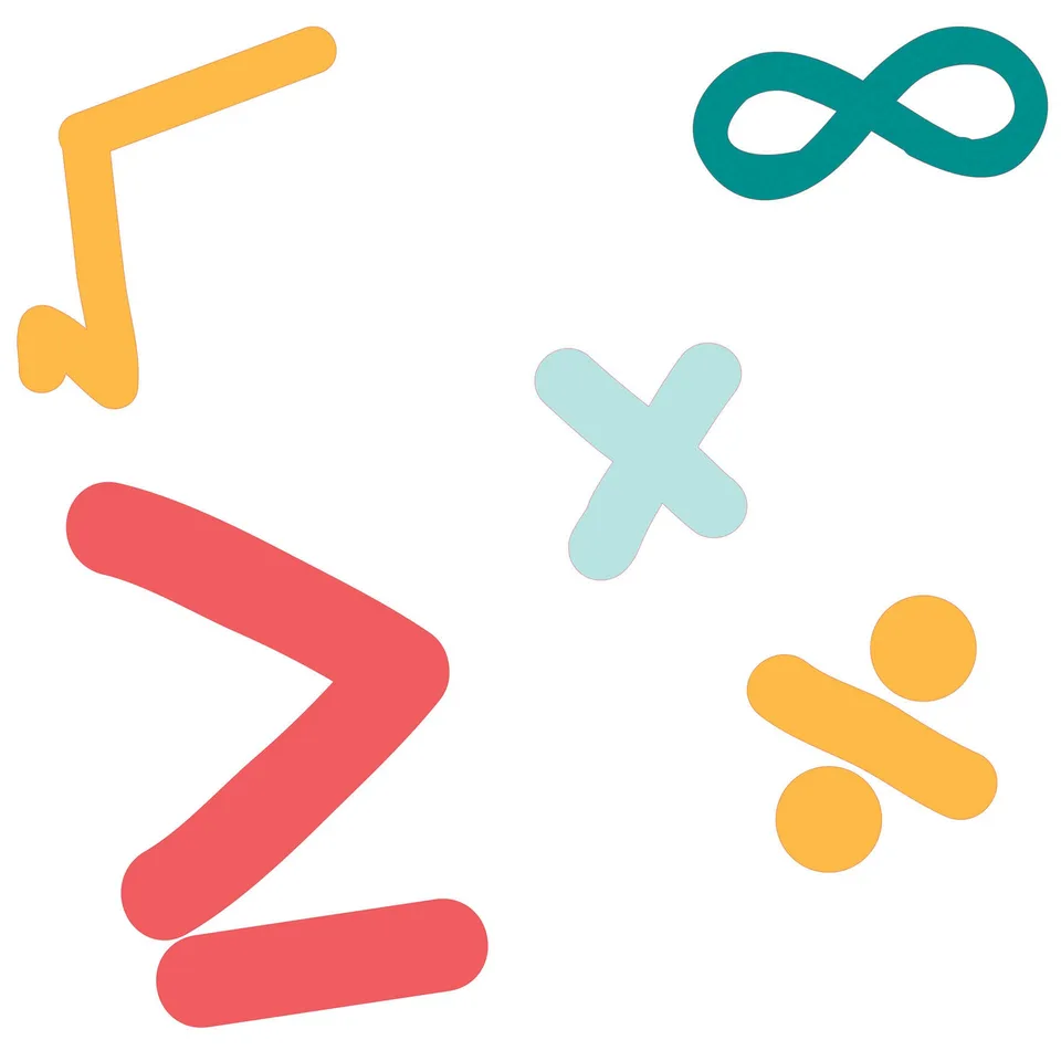 Sticker STEM, Matematică și Informatică - Matematică, set D2, 150 cm, sticker 8