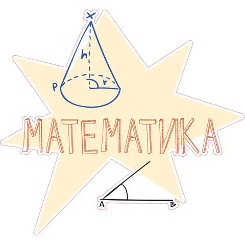 Sticker STEM, Matematică și Informatică - Matematică, set D6, 150 cm, sticker 5