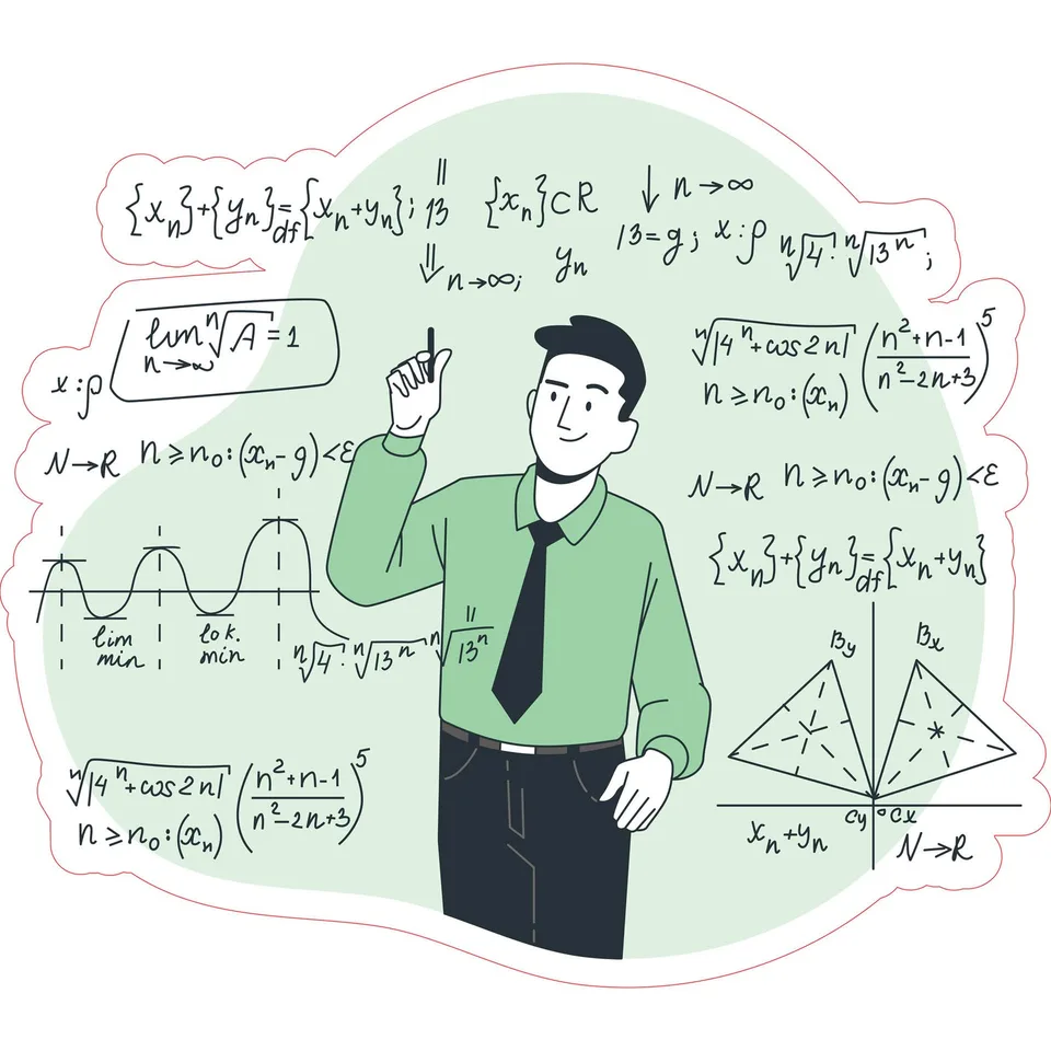 Sticker STEM, Matematică și Informatică – Matematică, set D6, 150 cm, sticker 10