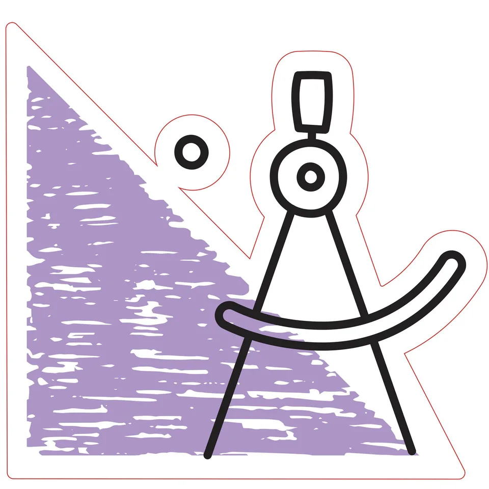 Sticker STEM, Matematică și Informatică - Matematică, set D7, 150 cm, sticker 1