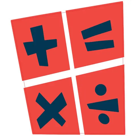 Sticker STEM, Matematică și Informatică - Matematică, set D8, 150 cm, sticker 1