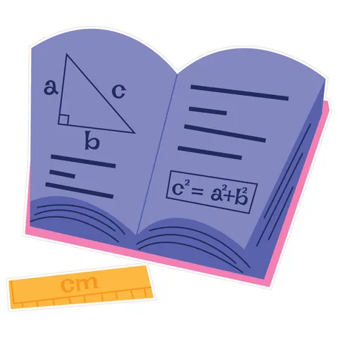 Sticker STEM, Matematică și Informatică – Matematică, set D9, 150 cm, sticker 8
