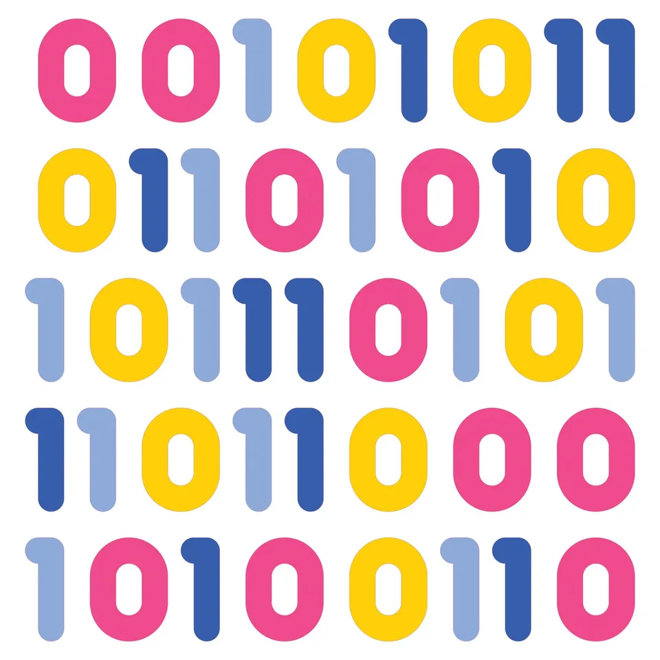 Sticker STEM, Matematică și Informatică – Informatică, set E2, 150 cm, sticker 4