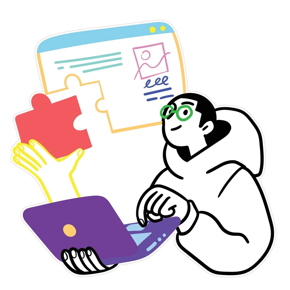 STEM Sticker, Matematică și Informatică - Informatică, set E8, 150 cm, sticker 8